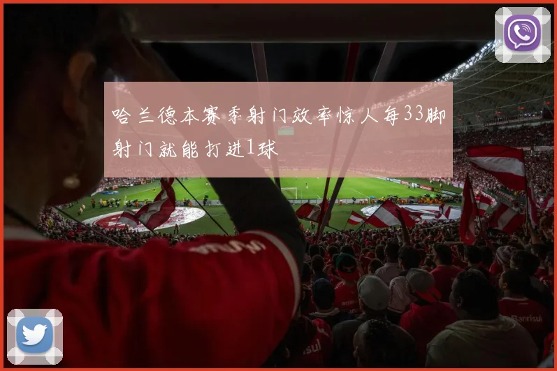 哈兰德本赛季射门效率惊人每33脚射门就能打进1球